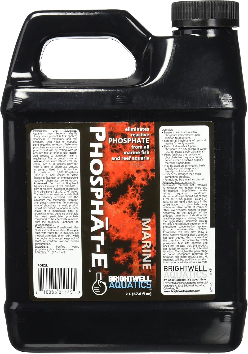 Brightwell Aquatics Phosphat-E for Marine Aquariums