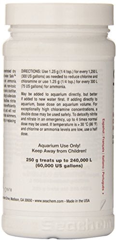 Seachem Safe, 250g/8.8-Ounce