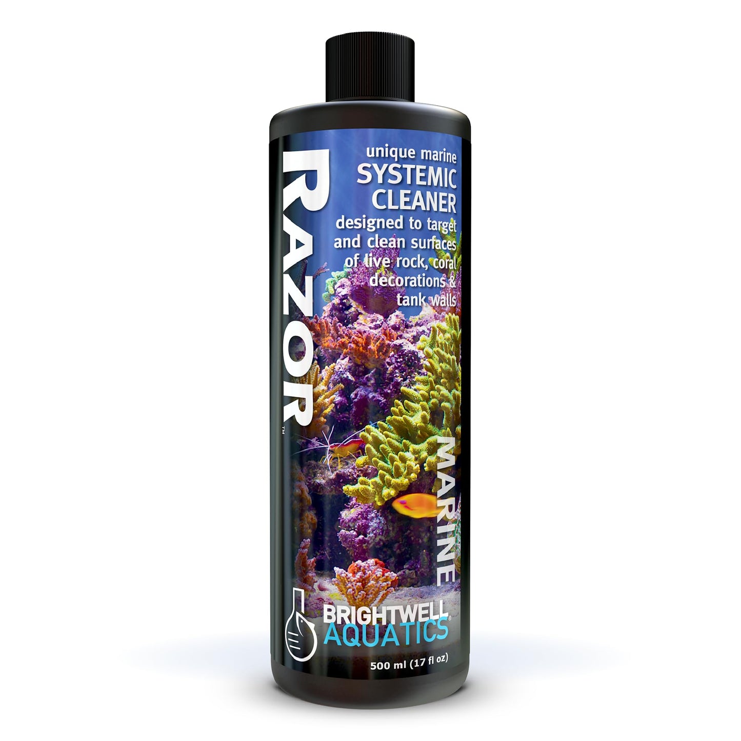 Brightwell Aquatics - Razor Marine - Unique Fish Tank Cleaner