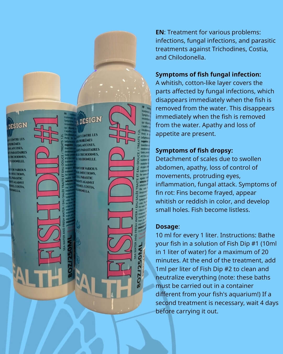 FISH DIP 1 and 2 kit - health.