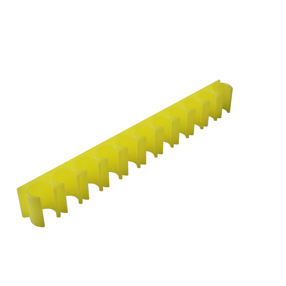 Dosing Line Holder | Wall Mount | 6mm OD
