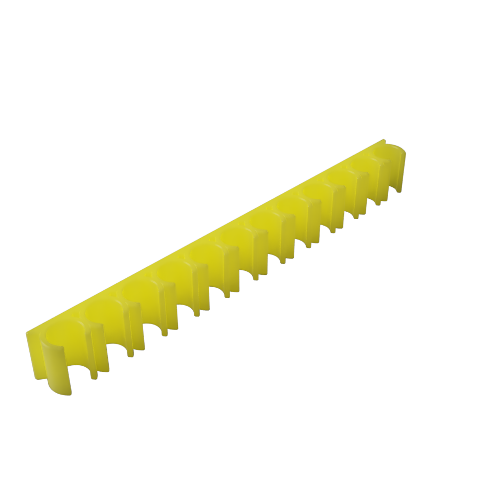 Dosing Line Holder | Wall Mount | 6mm OD