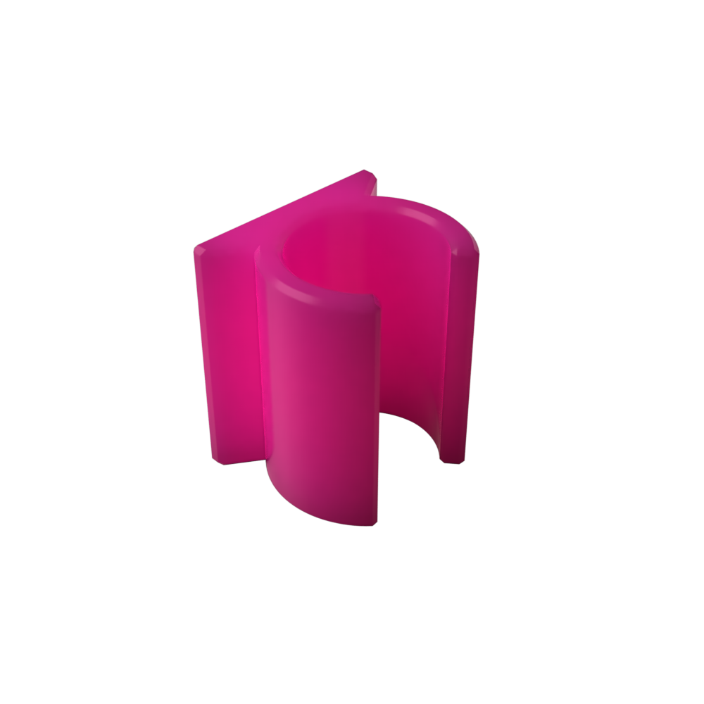 Dosing Line Holder | Wall Mount | 6mm OD