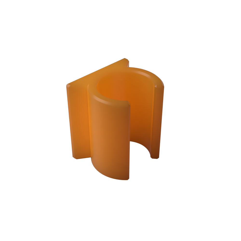 Dosing Line Holder | Wall Mount | 6mm OD