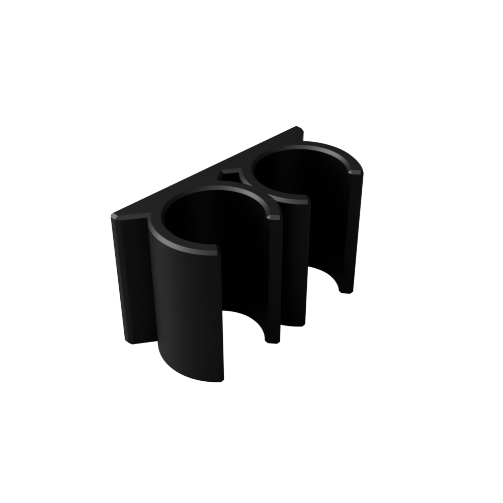 Dosing Line Holder | Wall Mount | 5mm OD