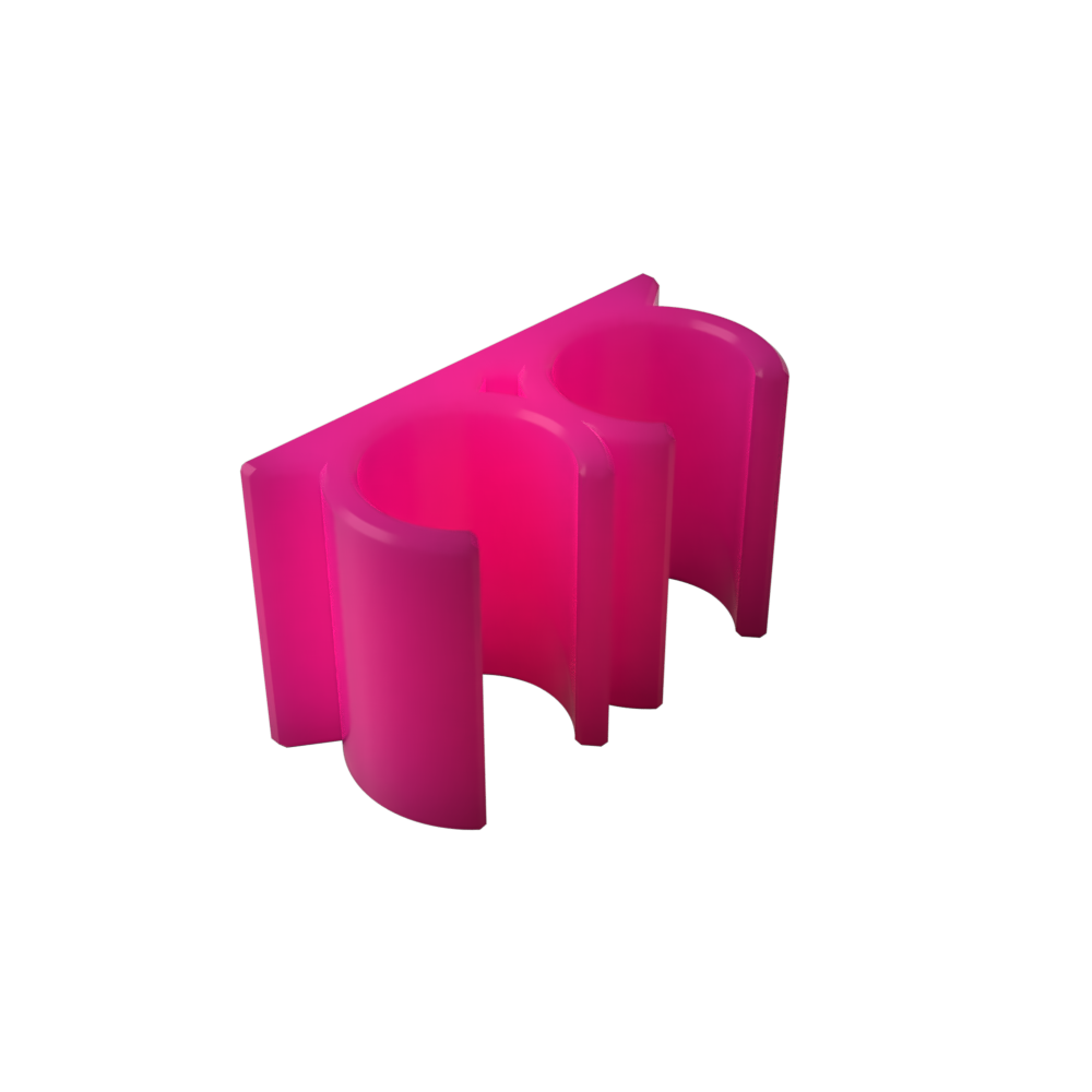 Dosing Line Holder | Wall Mount | 6mm OD
