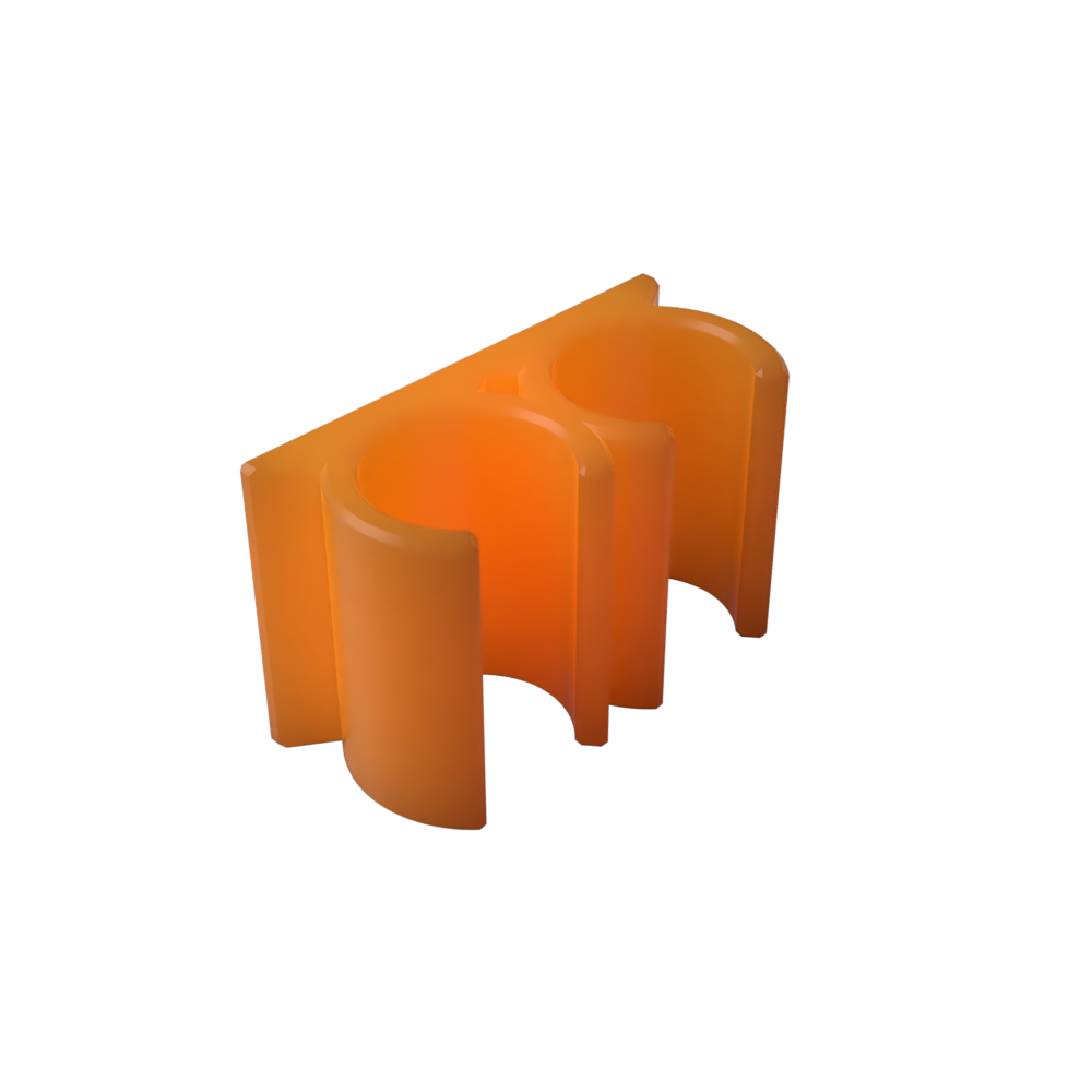 Dosing Line Holder | Wall Mount | 5mm OD