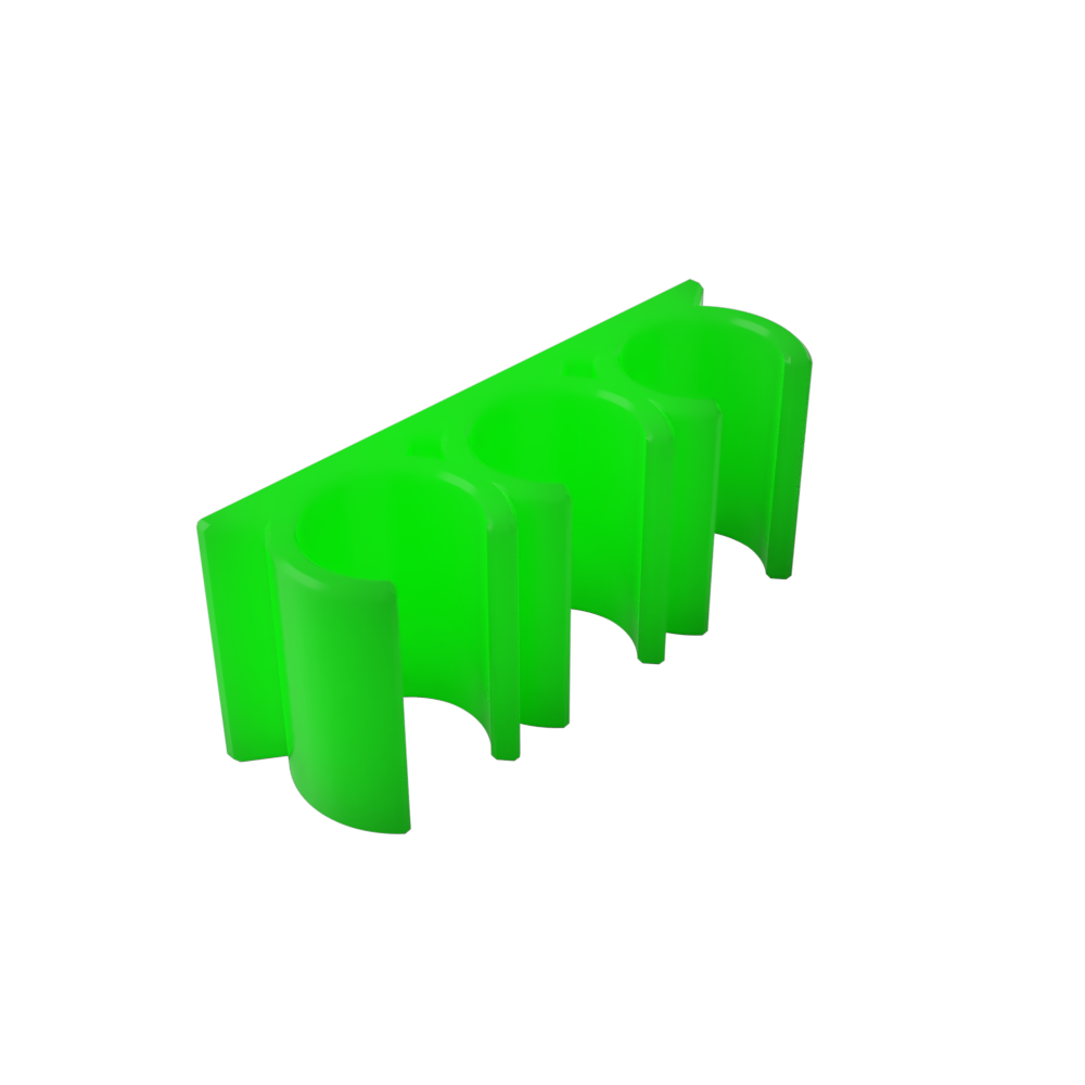 Dosing Line Holder | Wall Mount | 5mm OD