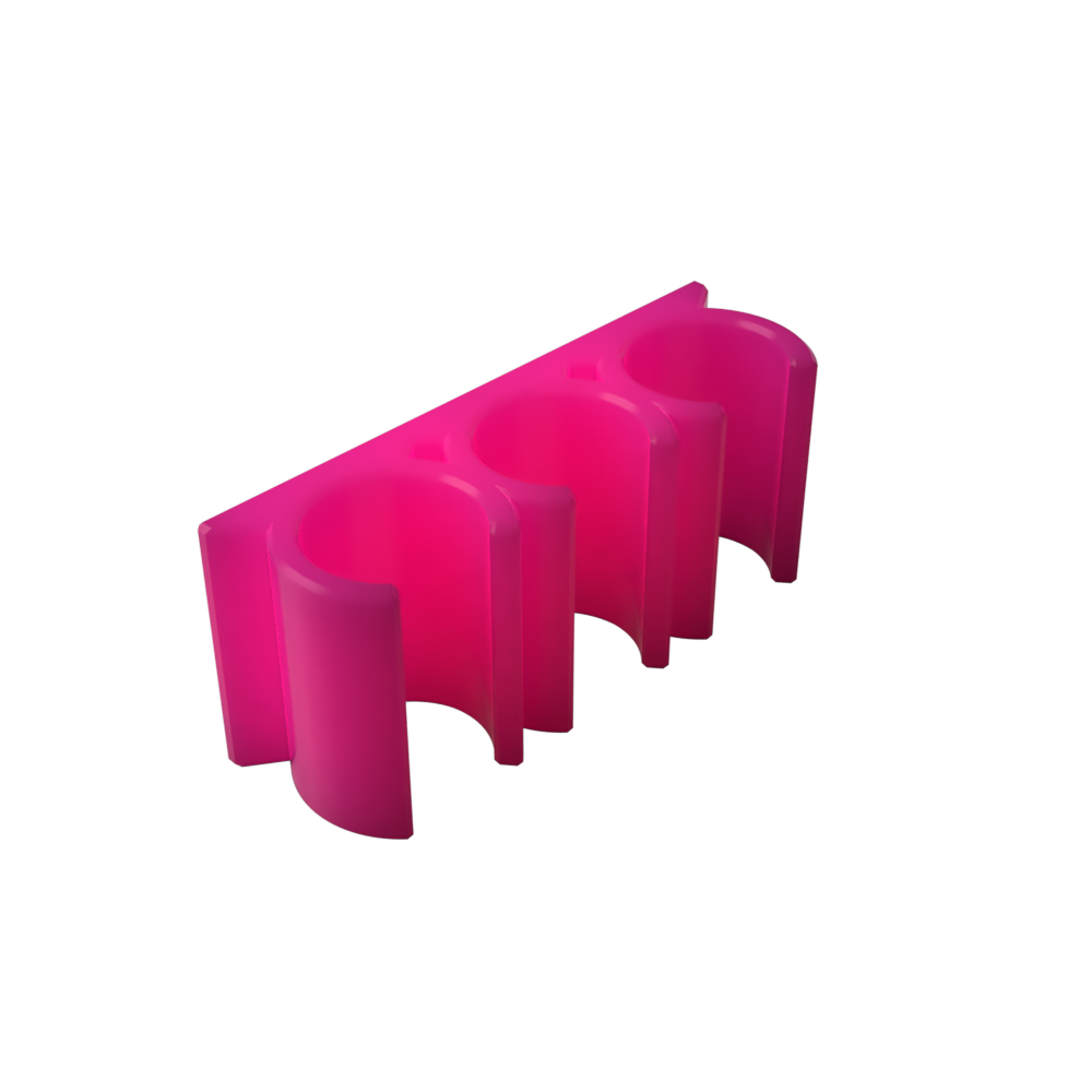 Dosing Line Holder | Wall Mount | 5mm OD