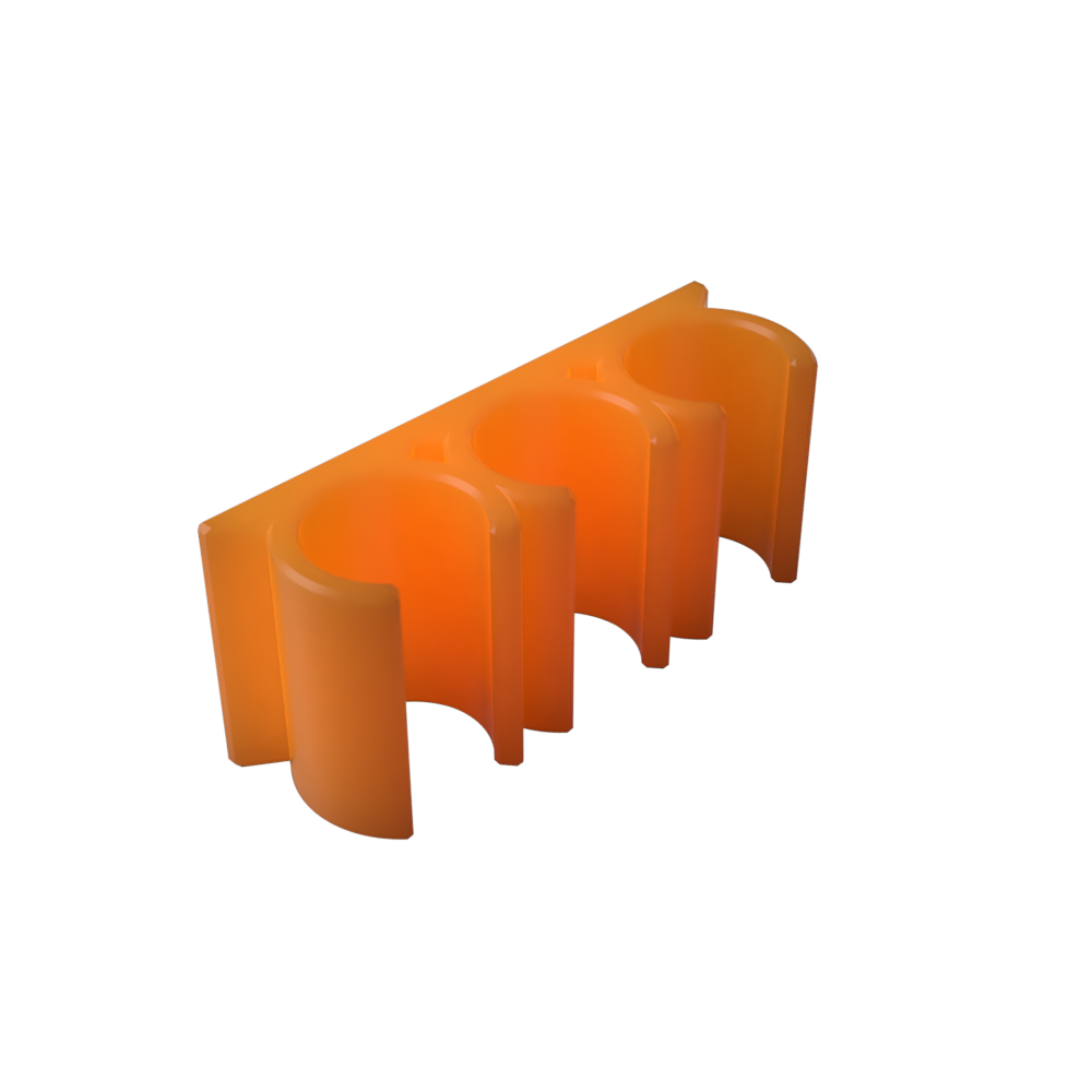 Dosing Line Holder | Wall Mount | 6mm OD
