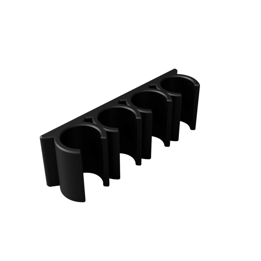 Dosing Line Holder | Wall Mount | 5mm OD