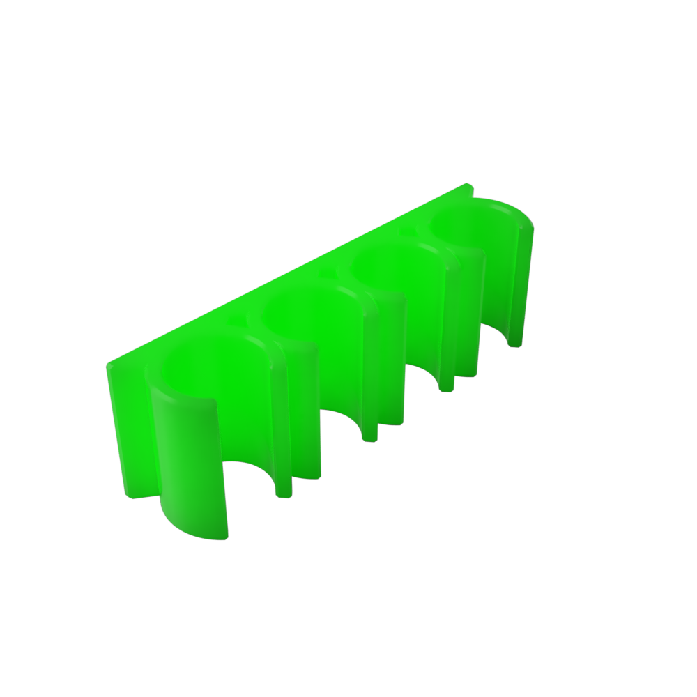 Dosing Line Holder | Wall Mount | 5mm OD
