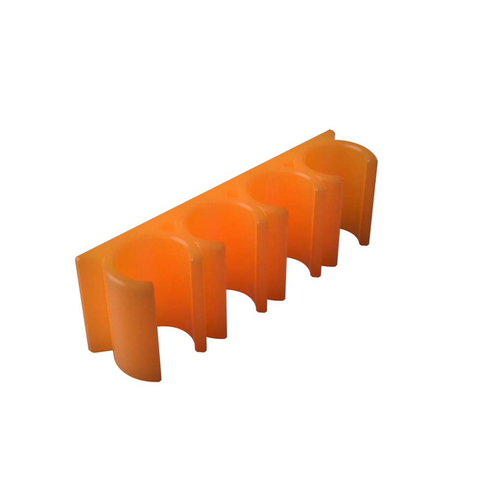 Dosing Line Holder | Wall Mount | 6mm OD