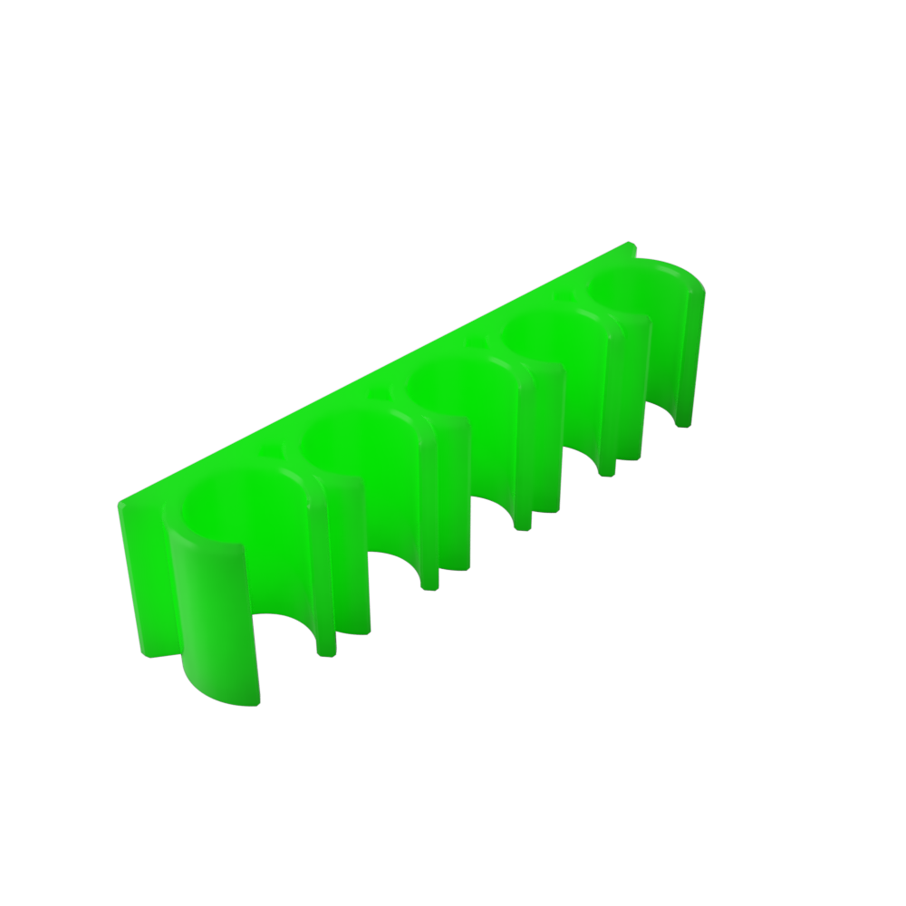 Dosing Line Holder | Wall Mount | 6mm OD