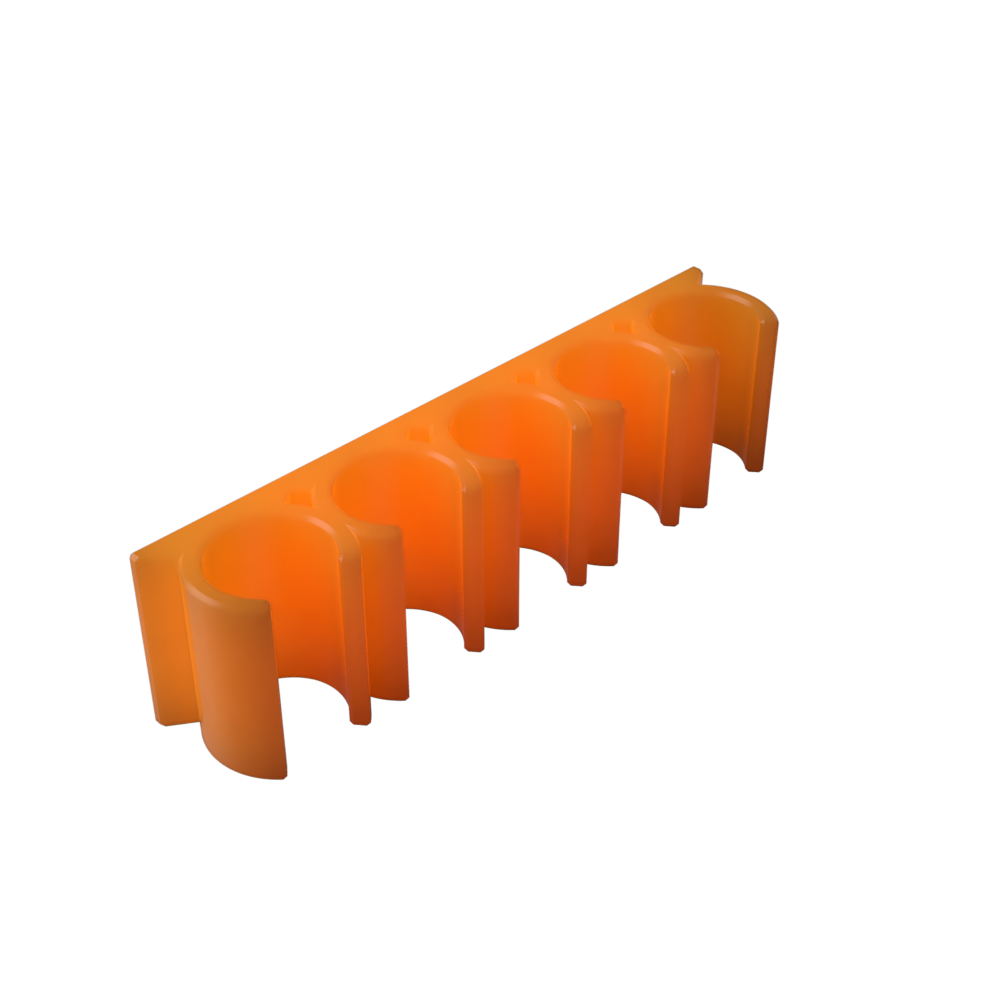 Dosing Line Holder | Wall Mount | 5mm OD
