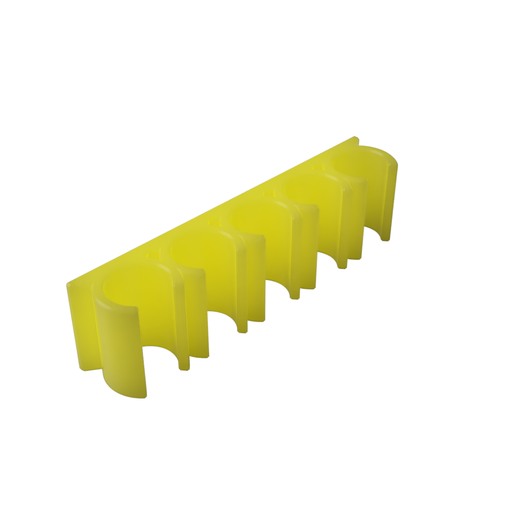 Dosing Line Holder | Wall Mount | 5mm OD