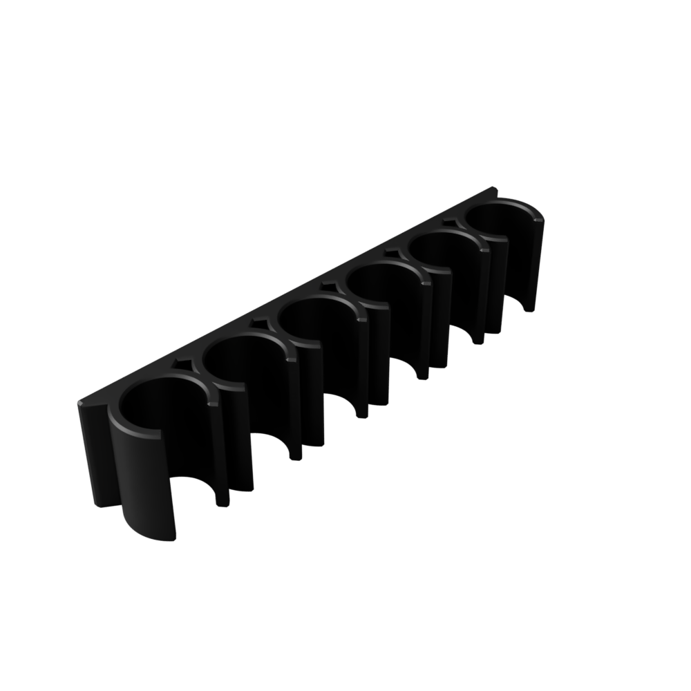Dosing Line Holder | Wall Mount | 6mm OD