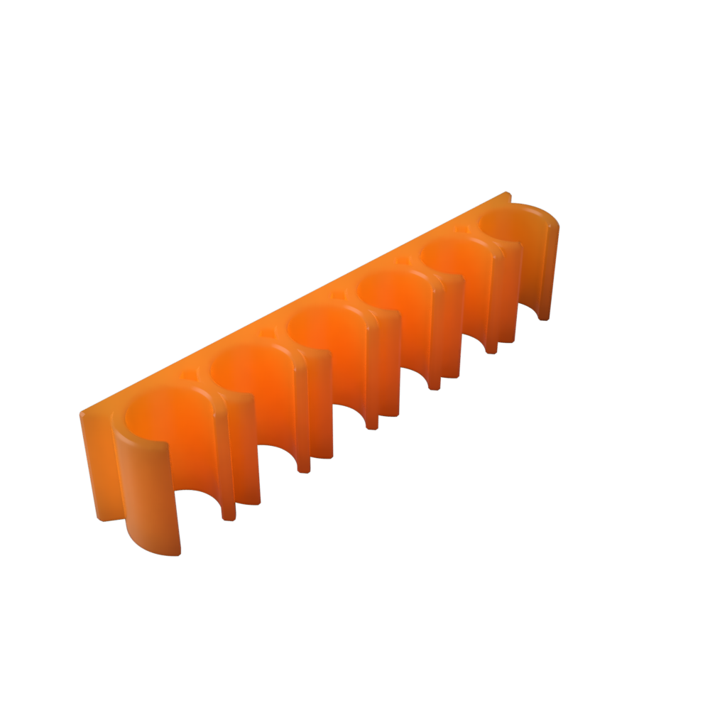 Dosing Line Holder | Wall Mount | 6mm OD