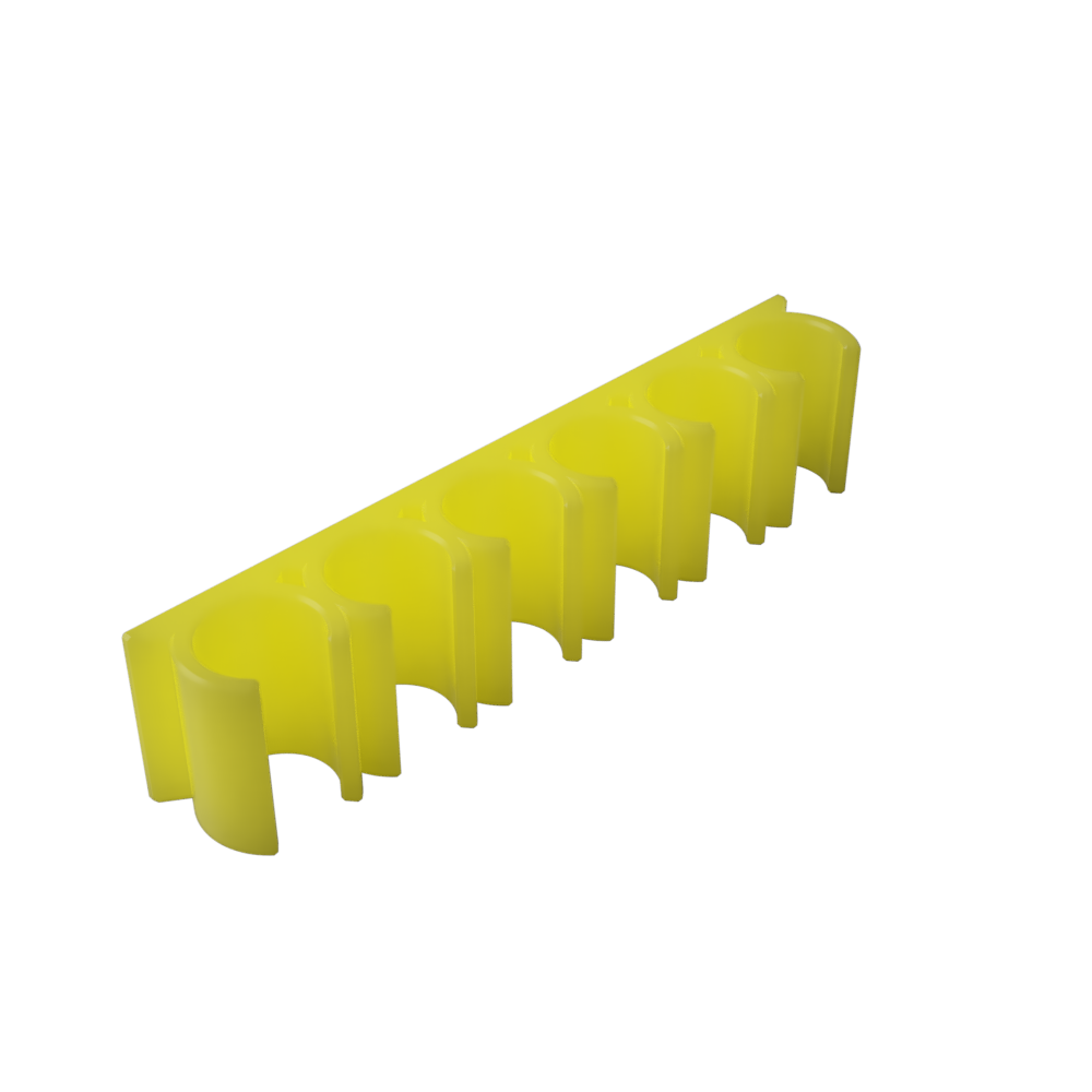 Dosing Line Holder | Wall Mount | 6mm OD