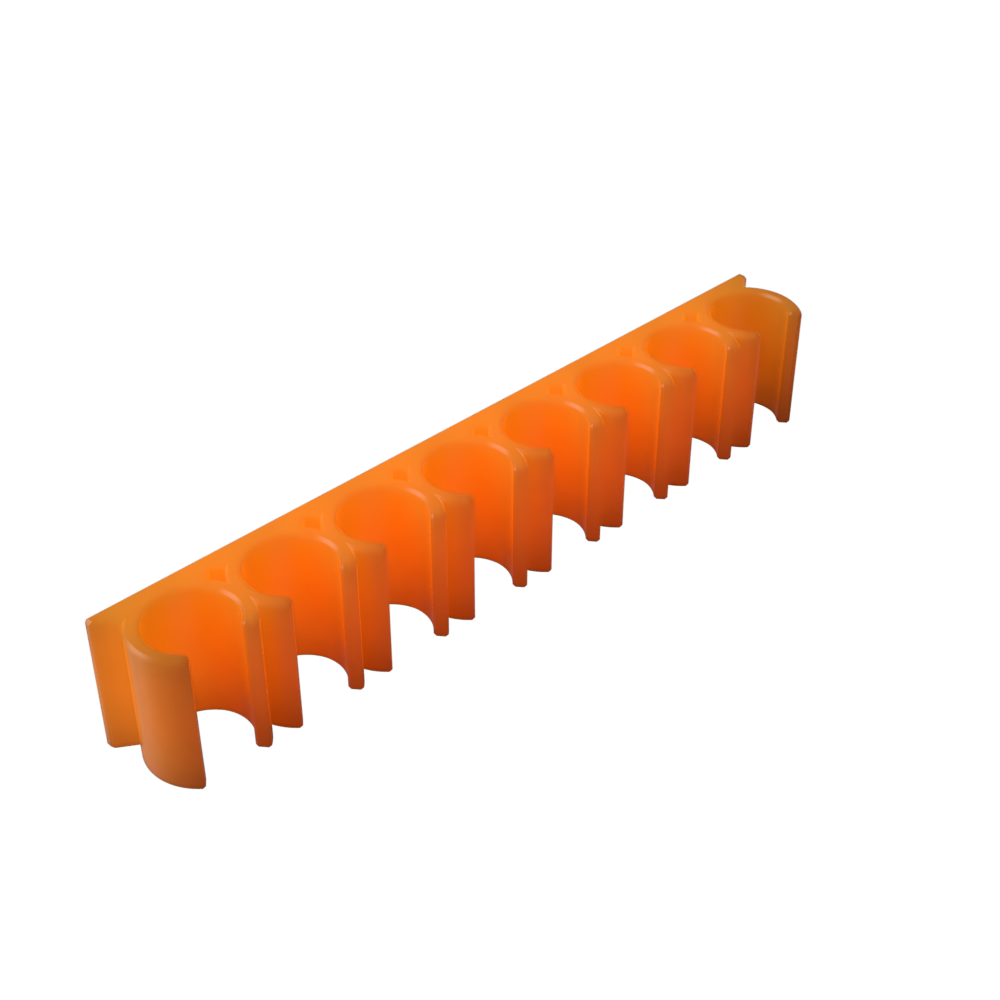 Dosing Line Holder | Wall Mount | 6mm OD