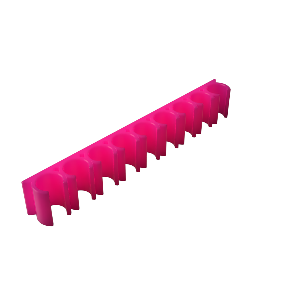 Dosing Line Holder | Wall Mount | 6mm OD