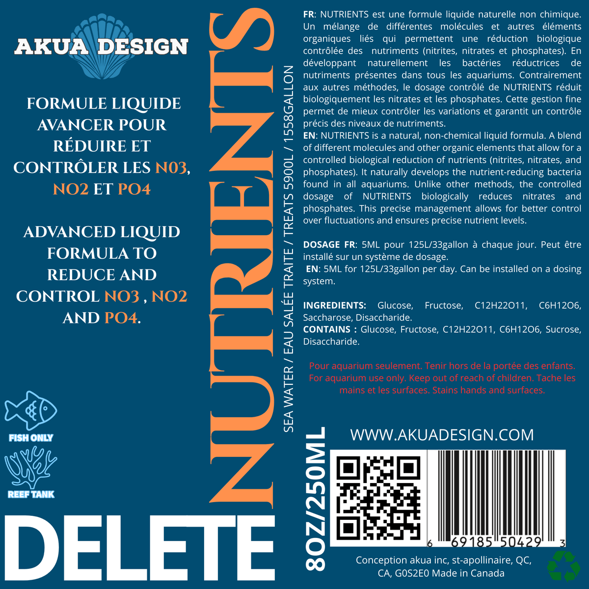 Nutrients - Delete