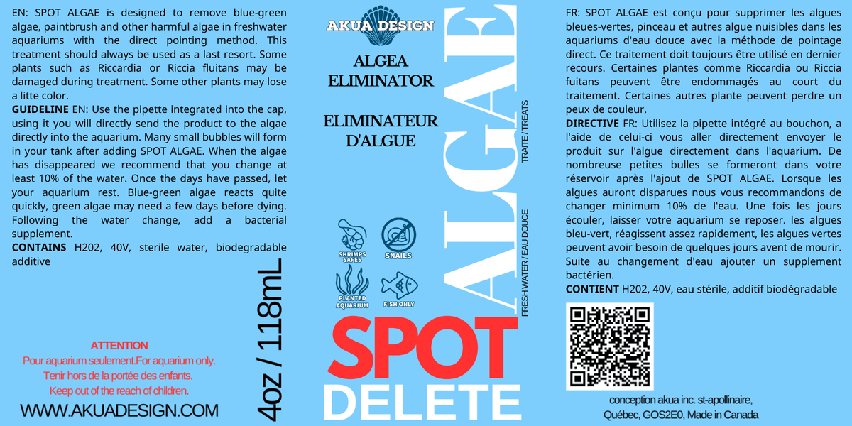 SPOT ALGAE - DELETE
