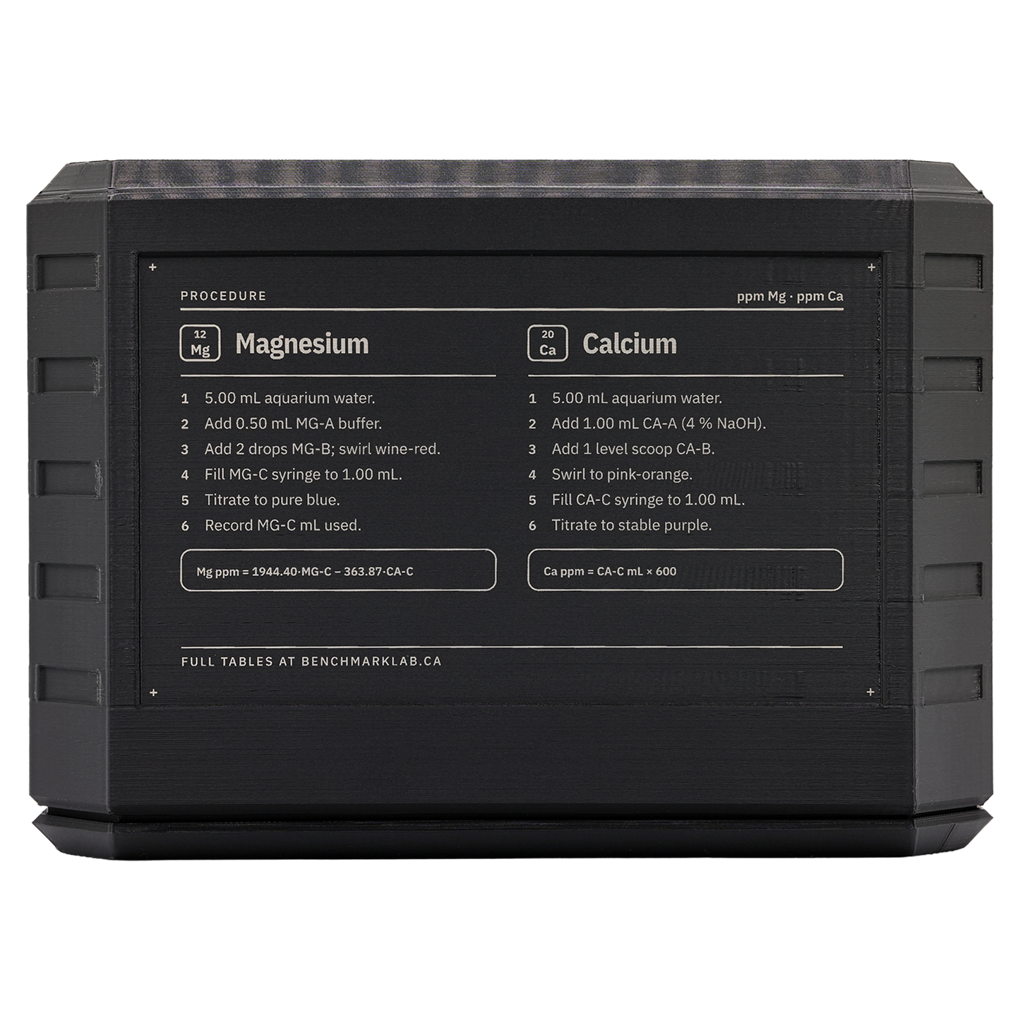 Calcium & Magnesium Test Kit